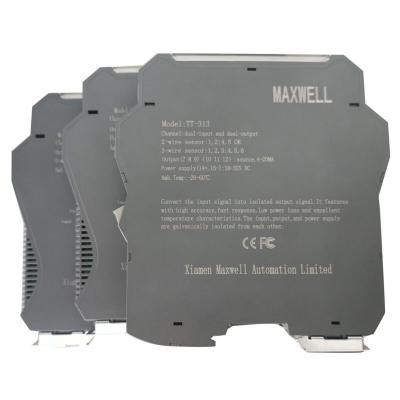 DIN rail mount temperature transmitter