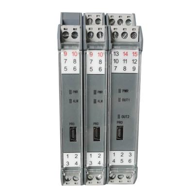 DIN rail mount temperature transmitter