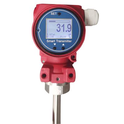 Field mount temperature transmitter