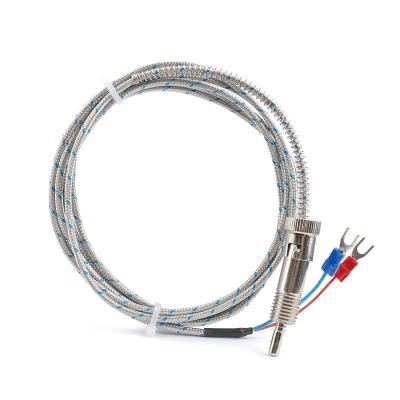 Spring loaded non-adjustable bayonet sensor type K/J