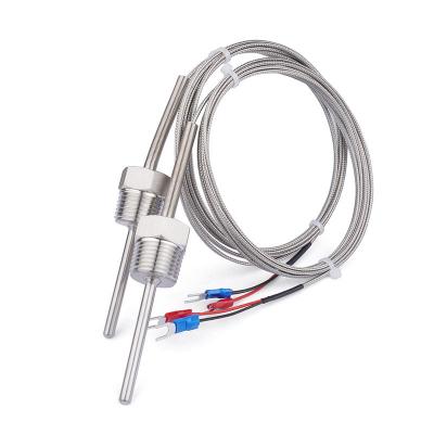 Probe type thermocouple K/J with process fittings