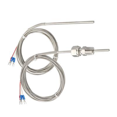 PT100 temperature sensor RTD probe for compression fitting