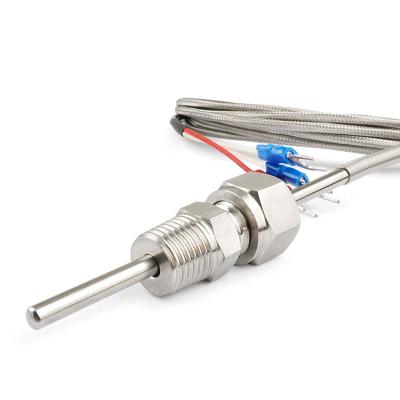 PT100 temperature sensor RTD probe for compression fitting