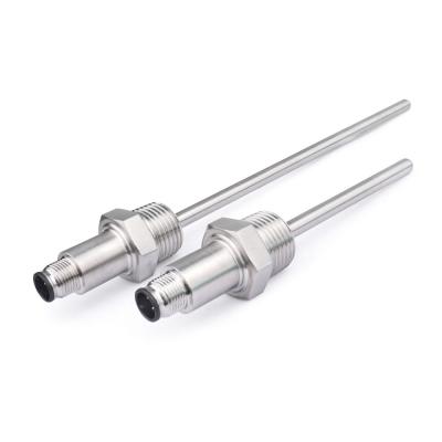 PT100 RTD sensor with M12 4-pin connector