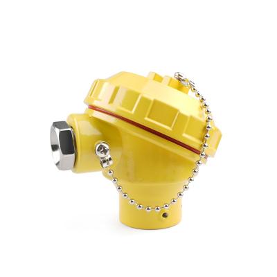 Waterproof thermocouple connection head terminal box