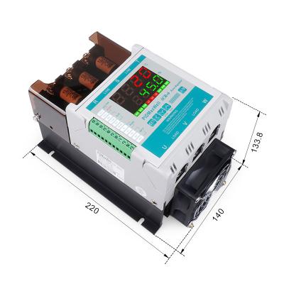 Three-phase SCR power regulator