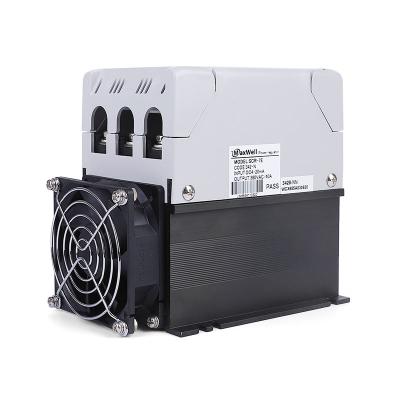 Three-phase SCR power regulator