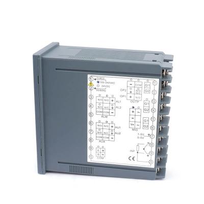 High-Precision Process Meter with IP65 Front Panel, 24VDC Sensor Power, and Flexible AOP Alarm Mapping for PLC & Recorder Integration