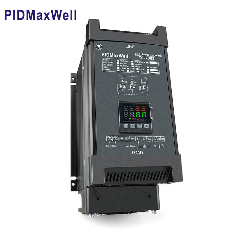 Does the protection trip as soon as the power regulator starts up the electric furnace or oven?